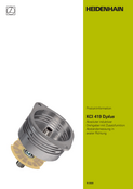 KCI 419 D<i>plus</i> Absolute Inductive Rotary Encoder with Additional Axial Distance Measurement